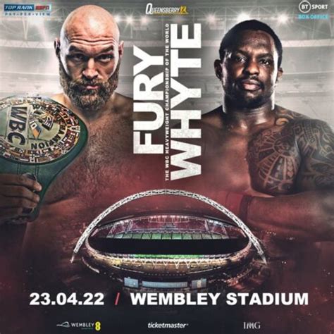 whyte vs fury tickets